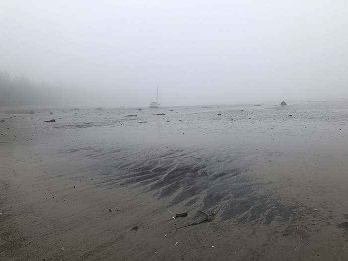 Image of Boat in fog
