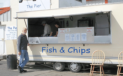 Fish and Chip Stand
