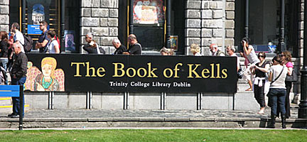 Book of Kells Sign