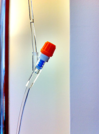 IV drip connection