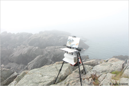 Plein air set up