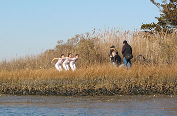 ©Bob Emmott photographing Jeanne Ruddy Dancers.