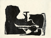 Intrude: lithograph